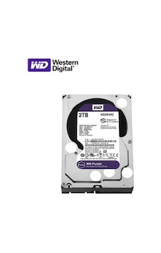 Wd Purple Wd20purz 2 Tb 3.5" Sata 3 64 Mb 7/24 Güvenlik Kamerası Diski Wd Purple Wd20purz 2 Tb 3.5" Sata 3 64 Mb 7/24 Güvenlik Kamerası Diski