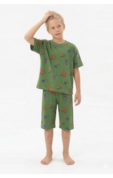 Isobel Kids İsob İş Makineleri Desenli %100 Pamuk Erkek Çocuk Şortlu Pijama Takımı 3-13 Yaş 9110136-9130124 Renkli Isobel Kids İsob İş Makineleri Desenli %100 Pamuk Erkek Çocuk Şortlu Pijama Takımı 3-13 Yaş 9110136-9130124 Renkli