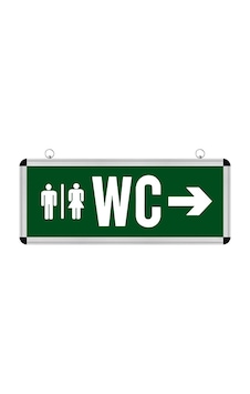 Horoz Robson 6led Işıldak Exıt Wc Çok Renkli