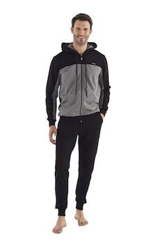 Mod Collection Fermuarlı Kapüşonlu Kışlık Erkek Eşofman Takım 001