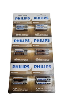 Philips Power Alkalin 12li Aaa İnce Pil Lr03p12w10 Philips Power Alkalin 12li Aaa İnce Pil Lr03p12w10