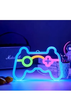 Oyun Konsolu Neon Led Lamba Renkli Oyun Konsolu Neon Led Lamba Renkli