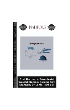 Özel Üretim Isı Düzenleyici Sıcaklık Kalkanı Koruma Seti Sıcaklık Önleyici 4lü Set Özel Üretim Isı Düzenleyici Sıcaklık Kalkanı Koruma Seti Sıcaklık Önleyici 4lü Set