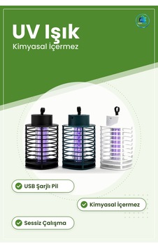 Sinek Kovucu Uv Işıklı Usb Şarjlı Asma Sessiz Haşere Tuzağı Led E Sinek Kovucu Uv Işıklı Usb Şarjlı Asma Sessiz Haşere Tuzağı Led E