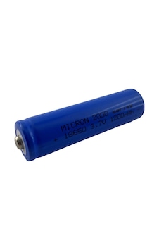 Micron 1200 mAh 3.7 V 18650 Başlı Li-Ion Şarj Edilebilir Pil Micron 1200 mAh 3.7 V 18650 Başlı Li-Ion Şarj Edilebilir Pil