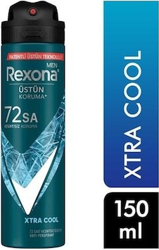 Rexona Men 72 Saat Extra Cool Erkek Sprey Deodorant 150 ML Rexona Men 72 Saat Extra Cool Erkek Sprey Deodorant 150 ML