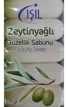 Işıl Zeytinyağlı Katı Güzellik Sabunu 5 x 75 G