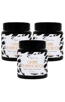 Ayhan Ercan Organik Astragalus Root Çin Geveni Kökü Tozu 100 Gx3 Adet Ayhan Ercan Organik Astragalus Root Çin Geveni Kökü Tozu 100 Gx3 Adet