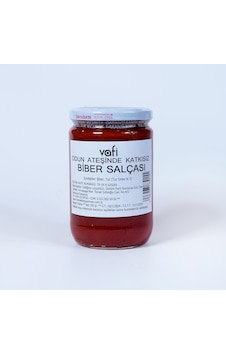 Ev Yapımı Tatlı Biber Salçası 650 Gr Ccs-5849