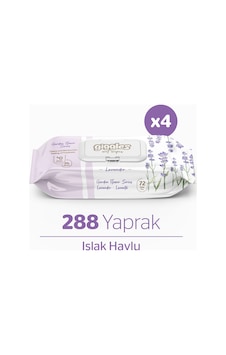 Giggles Islak Havlu 72'li Lavanta 4 Paket 288 Mendil Giggles Islak Havlu 72'li Lavanta 4 Paket 288 Mendil