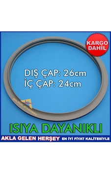 Termo Düdüklü Tencere 7-8 L Düdüklü Tencere Lastiği Kauçuk Conta Termo Düdüklü Tencere 7-8 L Düdüklü Tencere Lastiği Kauçuk Conta