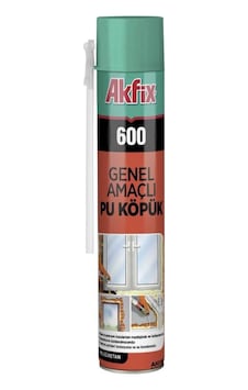 AKFİX 600 PU PİPETLİ KÖPÜK 600 GR