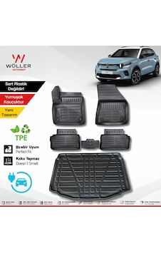 Citroen E C3 Paspas Bagaj Havuzu Set Elektrikli 2024 Sonrası Uyumlu 3d Ultraflex Set Citroen E C3 Paspas Bagaj Havuzu Set Elektrikli 2024 Sonrası Uyumlu 3d Ultraflex Set