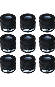 Wilson Comfort Bowl O'grips 9 Adet Grip. Tenis Raketi Gribi Siyah Wilson Comfort Bowl O'grips 9 Adet Grip. Tenis Raketi Gribi Siyah