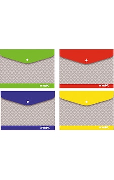 İnox Laminasyonlu Çıtçıtlı Dosya 4 Adet Karışık Renk Çok Renkli İnox Laminasyonlu Çıtçıtlı Dosya 4 Adet Karışık Renk Çok Renkli