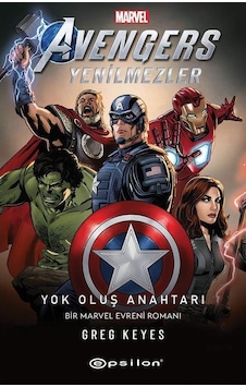 Avengers: Yok Oluş Anahtarı - Bir Marvel Evreni Romanı - Greg Keyes - Epsilon Yayınevi Avengers: Yok Oluş Anahtarı - Bir Marvel Evreni Romanı - Greg Keyes - Epsilon Yayınevi