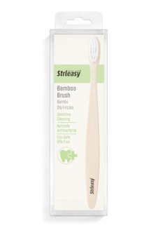 Strleasy Doğal Bambu Diş Fırçası Strleasy Doğal Bambu Diş Fırçası