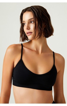 Los Ojos X Melodi Siyah Seamless Destekli Askılı Spor Sütyeni Adjust Siyah Siyah Los Ojos X Melodi Siyah Seamless Destekli Askılı Spor Sütyeni Adjust Siyah Siyah