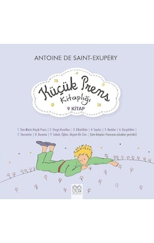 Küçük Prens Kitaplığı Seti - 9 Kitap Takım - Antoine de Saint-Exupery - 1001 Çiçek