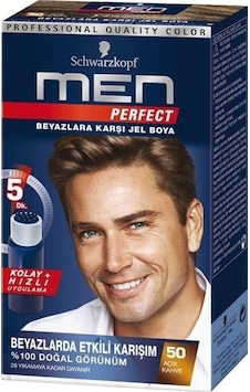 Schwarzkopf Men Beyaz Renk Kırıcı Saç Boyası 500 Açık Kahve