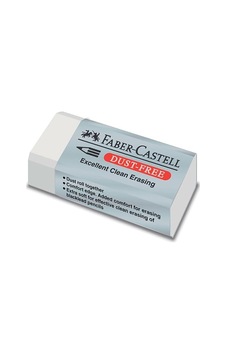 Faber-castell 187130-box30 Tozsuz Silgi - Beyaz 30'lu Paket