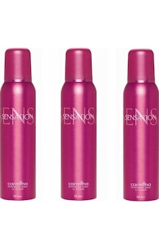 Carmina Sensation Kadın Sprey Deodorant 150 ML x 3