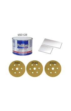 POLİKOR SÜPERSOFT POLYESTER ÇELİK MACUNU 450 GR UYGULAMA SETİ POLİKOR SÜPERSOFT POLYESTER ÇELİK MACUNU 450 GR UYGULAMA SETİ