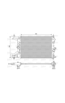 Valeo 701594 Radyatör Mekanik Astra J-zafıra Tourer C-cruze 1.4-1.6 Al/pl/brz 580x398x16 39074662-1300299-13267650-13281773 - Valeo 701594 Radyatör Mekanik Astra J-zafıra Tourer C-cruze 1.4-1.6 Al/pl/brz 580x398x16 39074662-1300299-13267650-13281773 -