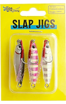Hanfish Slap Jigs Mix 7gr Lrf Jig Yem Hanfish Slap Jigs Mix 7gr Lrf Jig Yem