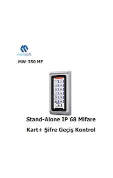 Mifare Dış Ortam Su Geçirmez Metal Kasa Kartlı + Şifreli Mifare Dış Ortam Su Geçirmez Metal Kasa Kartlı + Şifreli