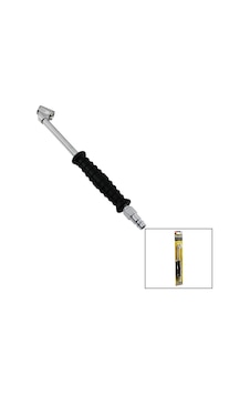 Dmax Dmx-4213 Profesyonel Lastik Hava Basınç Jakı 300mm Metal Motor Bisiklet Plastik Tutamaklı - 10'li Paket