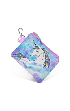 Coral High Mavi Unicorn Bozuk Para Çantası Coral High Mavi Unicorn Bozuk Para Çantası
