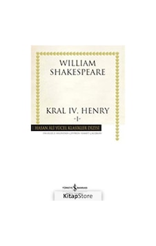 Kral Iv. Henry -ı karton Kapak / William Shakespeare