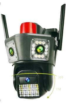 Apronx Apx-wpg490 9mp 3.6mm Üç Kamera 42 Led Wifi Ptz Apronx Apx-wpg490 9mp 3.6mm Üç Kamera 42 Led Wifi Ptz