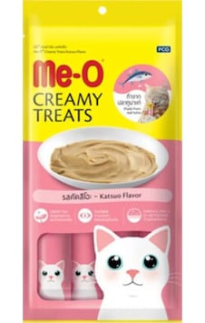 Me-O Kremalı Creamy Çizgili Orkinos Balığı Kedi Ödülü 20 x 15 G Me-O Kremalı Creamy Çizgili Orkinos Balığı Kedi Ödülü 20 x 15 G