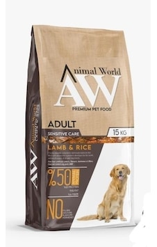 Animal World Kuzu Etli Pirinçli Yetişkin Köpek Maması 15 KG Animal World Kuzu Etli Pirinçli Yetişkin Köpek Maması 15 KG