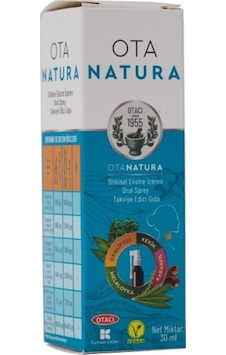 Otanatura Bitkisel Takviye Edici Gıda Sprey 30 ML Otanatura Bitkisel Takviye Edici Gıda Sprey 30 ML
