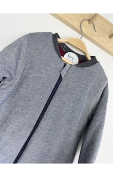 Key Kıds Denim Dokulu Pamuklu Bacaklı 2.5 Tog Çocuk Uyku Tulumu Çok Renkli