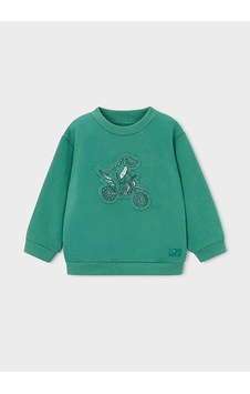 Mayoral Erkek Çocuk Baskılı Sweatshirt Zümrüt Yeşili 4459 Mayoral Erkek Çocuk Baskılı Sweatshirt Zümrüt Yeşili 4459