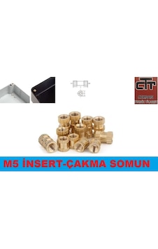 M5 Insert Çakma Somun-ıç Somun 100 Adet