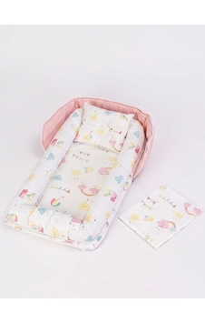 Tiffany Taşınabilir Çantalı Babynest - Pembe