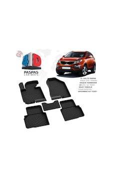 Kia Sportage 4d Araca Özel Havuzlu Kauçuk Paspas 2010-2016