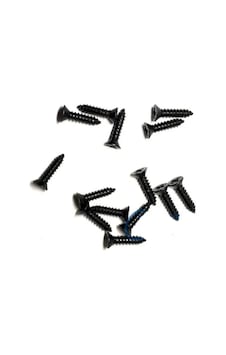 Klips, Menteşe, Ayak, Ağaç, Sunta Vidası 2,2x6,5mm - Siyah 1000 Adet 0.2 MM Klips, Menteşe, Ayak, Ağaç, Sunta Vidası 2,2x6,5mm - Siyah 1000 Adet 0.2 MM