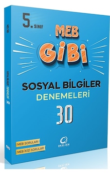 Oksijen 5. Sınıf Sosyal Bilgiler Meb Gibi 30 Lu Branş Denemeleri Oksijen 5. Sınıf Sosyal Bilgiler Meb Gibi 30 Lu Branş Denemeleri