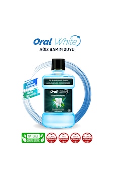 Oral White Cleaning Pro Nane Ferahlığı Ağız Bakım Suyu 250 ML Oral White Cleaning Pro Nane Ferahlığı Ağız Bakım Suyu 250 ML