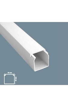 Mutlusan Kablo Kanalı 50 Metre 40X40 Mm Canalex Yapışkan Bantlı Mutlusan Kablo Kanalı 50 Metre 40X40 Mm Canalex Yapışkan Bantlı
