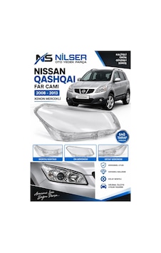 Nissan Qashqai Sağ Xenon Mercek Far Cam 2008-2014 Nissan Qashqai Sağ Xenon Mercek Far Cam 2008-2014