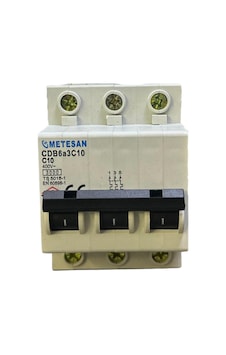 Metesan 3x10a 3ka C Otomatik Sigorta Metesan 3x10a 3ka C Otomatik Sigorta