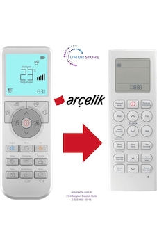 Arçelik Beko İnverter Klima Kumandası Arçelik Beko İnverter Klima Kumandası