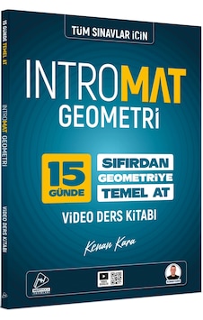 Mert Hoca Yayınları Kenan Kara 15 Günde İntromat Geometri Video Ders Kitabı Mert Hoca Yayınları Kenan Kara 15 Günde İntromat Geometri Video Ders Kitabı